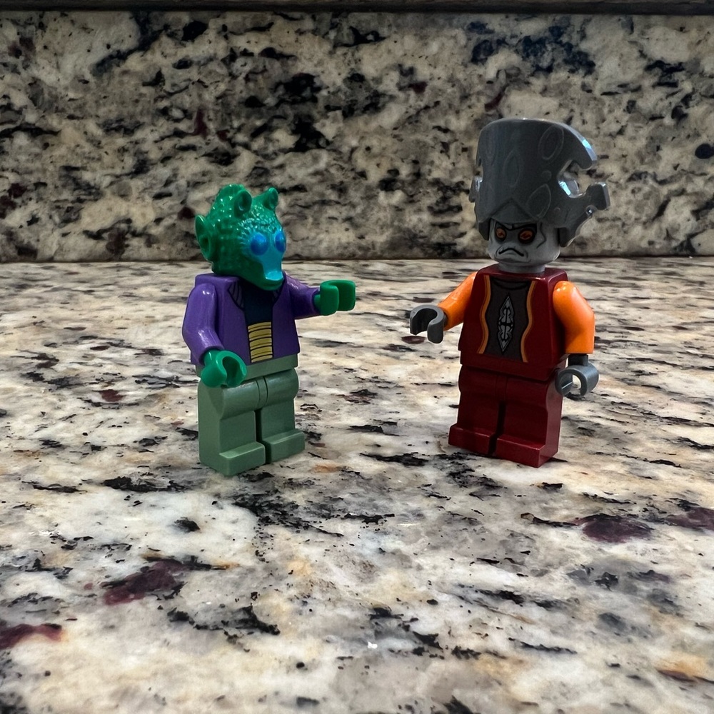Lego Nute Gunray & lego Ocaconda Farr